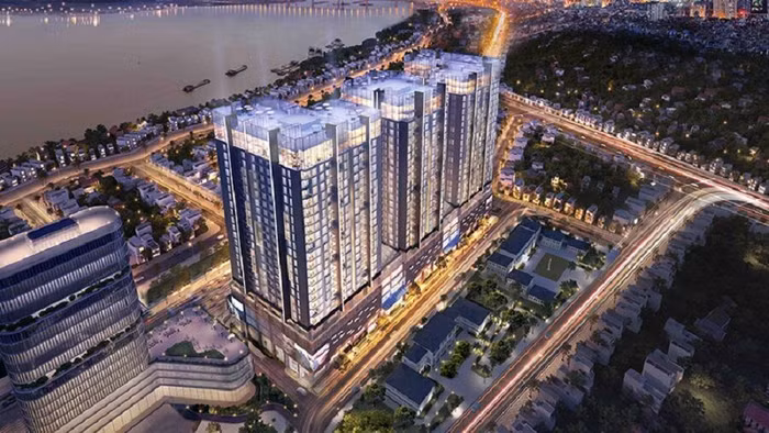 Tòa văn phòng TechnoPark có thiết kế bền vững với mặt ngoài toàn bộ được phủ kính Low-E an toàn dày 26mm đón ánh sáng tự nhiên