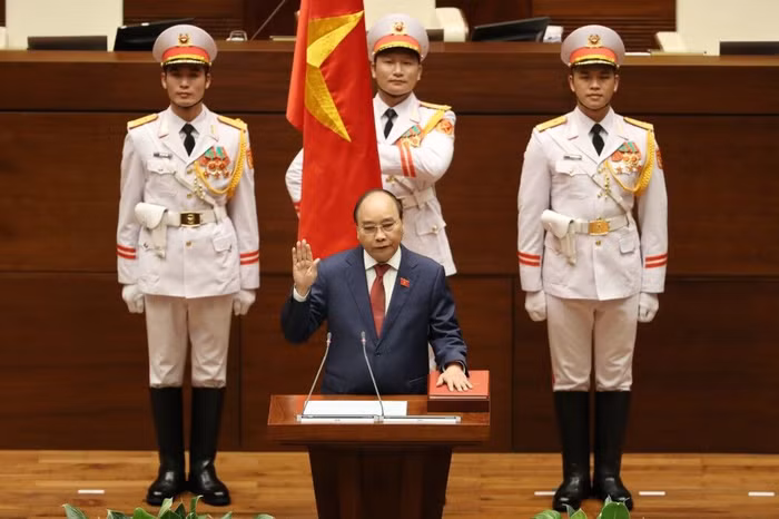 Chủ tịch nước Nguyễn Xuân Phúc tuyên thệ nhậm chức, sáng 26/7