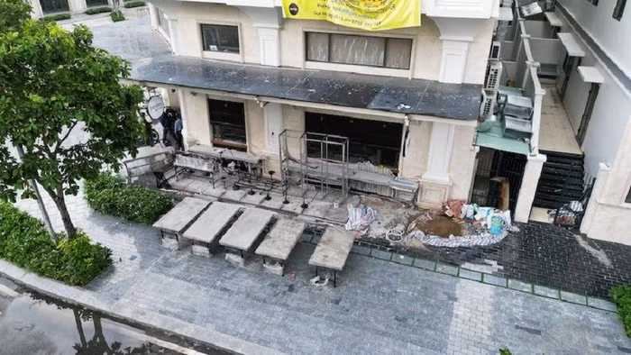 Hạng mục vi phạm của ông Frank Debrincat (khách thuê nhà T5-01)