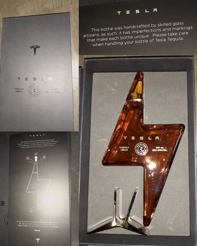 Hết quần đùi đỏ, Tesla lại chuyển sang bán... rượu Tequila ảnh 2