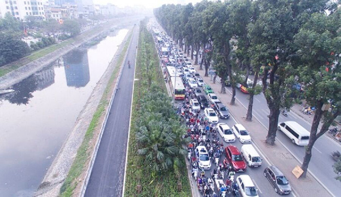 Hà Nội sắp có tuyến đường đi bộ ven sông Tô Lịch