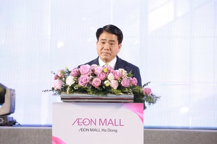 Chủ tịch UBND thành phố Hà Nội Nguyễn Đức Chung phát biểu tại sự kiện