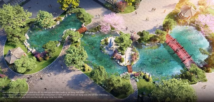 Ra mắt đầu tháng 12, The Zenpark nhận được sự quan tâm lớn của khách hàng với vườn Nhật nội khu độc đáo