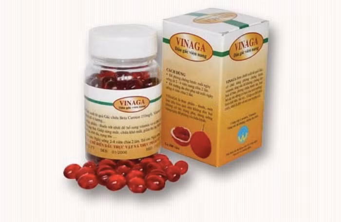 Dầu gấc viên nang Vinaga-DHA bị thu hồi và tiêu huỷ do vi phạm về quảng cáo