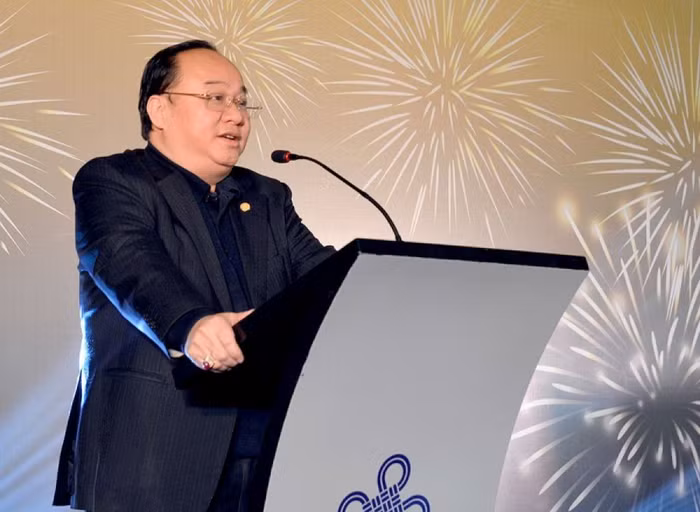 TS. Nguyễn Hồng Sơn - Phó Chủ tịch Phòng Thương mại và Công nghiệp Việt Nam (VCCI), Chủ tịch HBA, Chủ tịch VACOD, thành viên Hội đồng Đại học Quốc gia Hà Nội