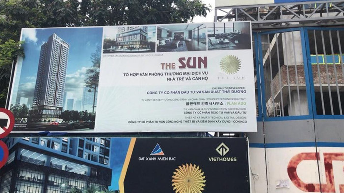 Sẽ đình chỉ toàn bộ, thanh tra dự án The Sun Mễ Trì