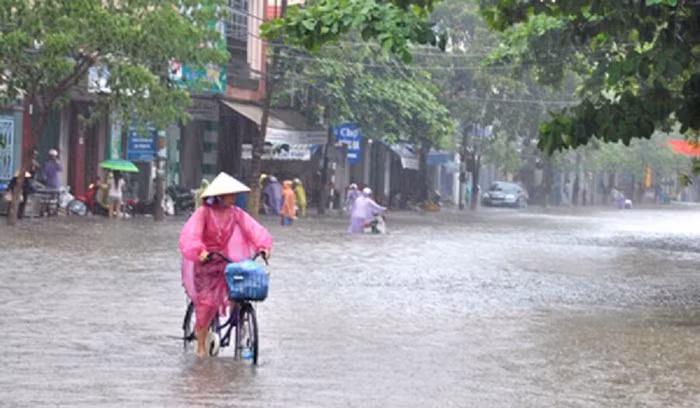 Mưa vừa, mưa to tại miền Trung sẽ còn kéo dài trong 2 ngày tới