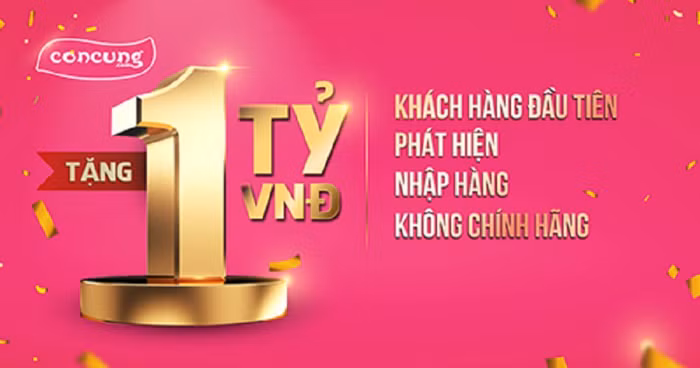 Con Cưng: "Tặng 1 tỷ đồng khách hàng đầu tiên tìm ra hàng không chính hãng"