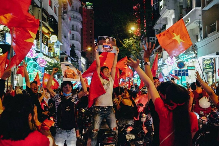 Những khoảnh khắc vui mừng khó quên khi U23 Việt Nam làm nên lịch sử ảnh 8