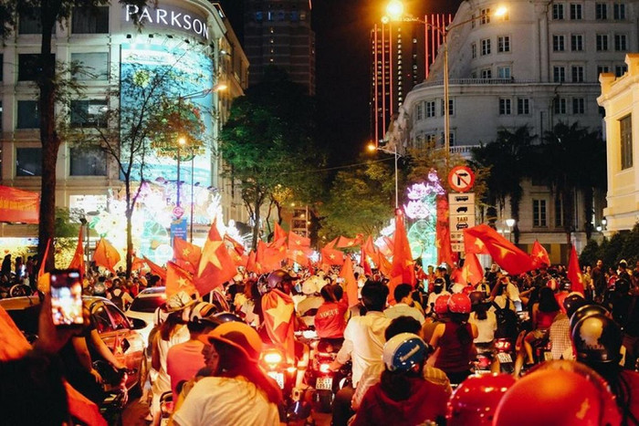 Những khoảnh khắc vui mừng khó quên khi U23 Việt Nam làm nên lịch sử ảnh 7