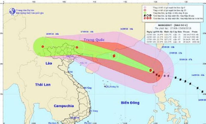 Thủ tướng Chính phủ đánh công điện ứng phó khẩn cấp bão số 6 và mưa lũ