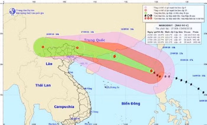 Thủ tướng Chính phủ đánh công điện ứng phó khẩn cấp bão số 6 và mưa lũ