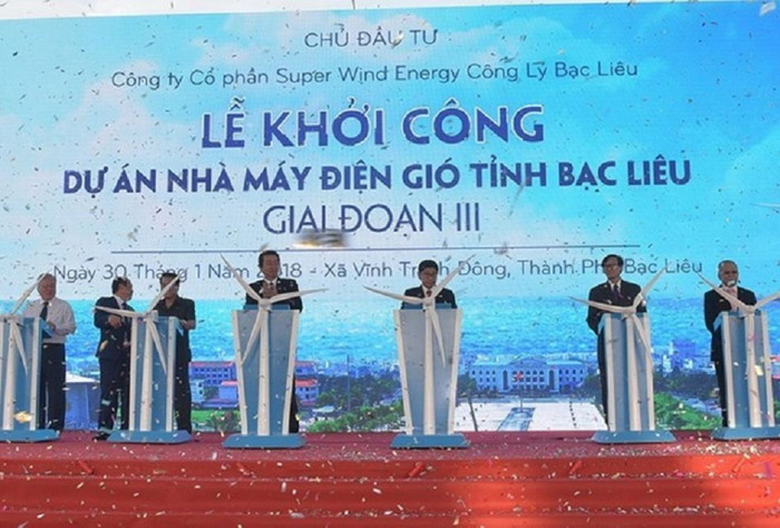 Hơn 8.900 tỷ đồng xây dựng Nhà máy điện gió Bạc Liêu giai đoạn III