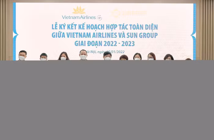 Lễ ký kết KH hợp tác toàn diện giữa Sun Group và Vietnam Airlines