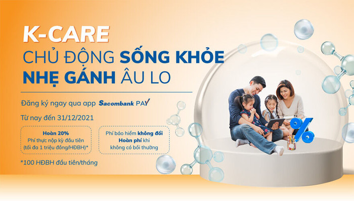 Dai-ichi Life Việt Nam và Sacombank ra mắt sản phẩm K-Care bảo hiểm bệnh ung thư trực tuyến