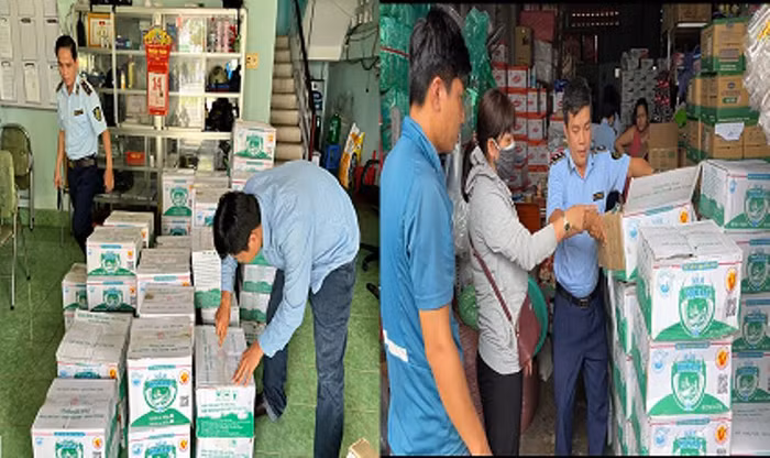 Kinh doanh sản phẩm giả mạo nhãn hiệu Mắm Trí Hải, nhiều cơ sở ở Đồng Tháp bị xử phạt