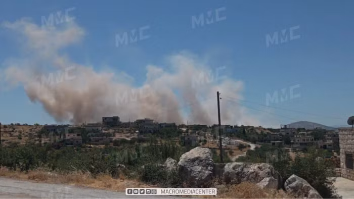 Không quân Nga không kích thánh chiến ở Idlib.