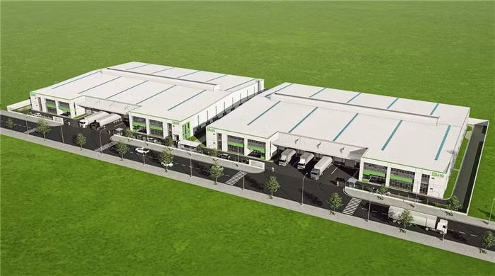 Mô hình nhà xưởng xây sẵn thế hệ mới tại lô 3A - KCN Long Hậu 3