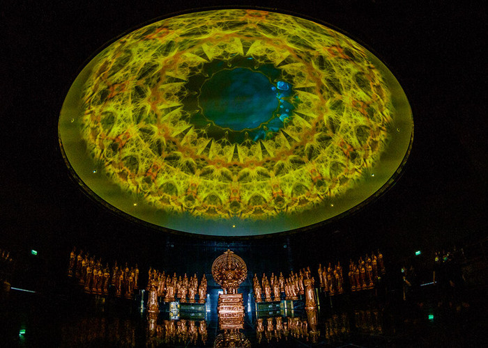 Đầu năm mới chiêm bái khu trưng bày nghệ thuật Phật giáo mới ra mắt tại núi Bà Tây Ninh ảnh 6