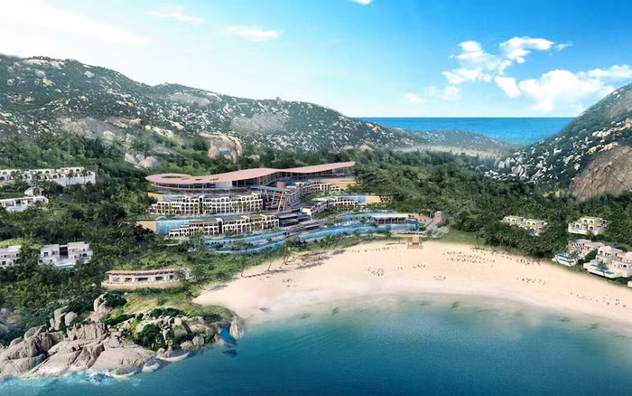 Dự án được quảng cáo với tên Mũi Dinh Ecopark.