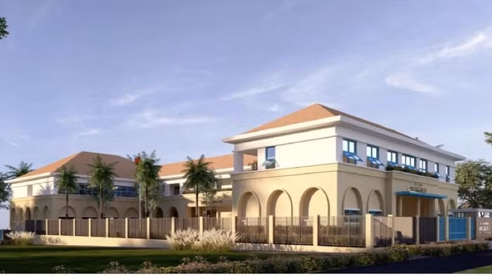 Phối cảnh trường Tiểu học Long Khánh A3 đã được khởi công