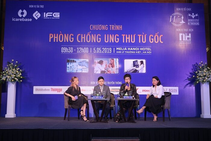 Cộng đồng doanh nhân và lãnh đạo nữ WLIN Global chung tay phòng chống ung thư từ gốc