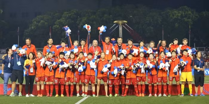 Đội tuyển bóng đá nữ Việt Nam giành Huy chương vàng thứ 6 tại các kỳ SEA Games