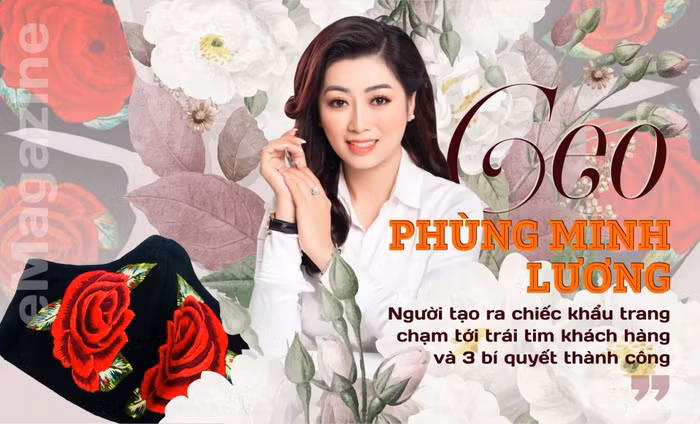 CEO Phùng Minh Lương và chuyện những chiếc khẩu trang "chạm tới trái tim"