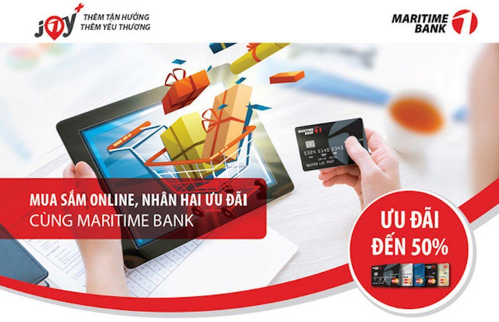 Giảm thêm 30% cho chủ thẻ Maritime Bank Mastercard khi mua sắm tại Lazada