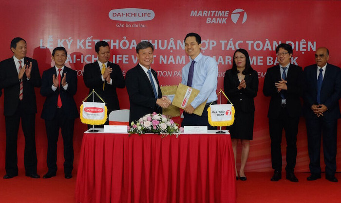 Maritime Bank và Dai-ichi Life Việt Nam ký kết thỏa thuận hợp tác toàn diện