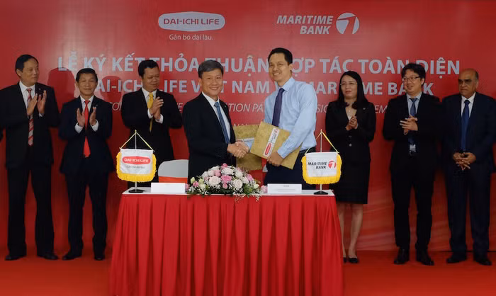 Maritime Bank và Dai-ichi Life Việt Nam ký kết thỏa thuận hợp tác toàn diện