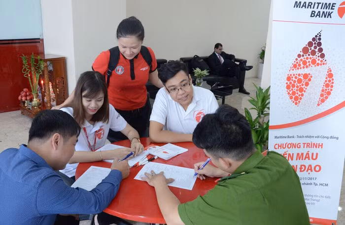 Maritime Bank tổ chức hiến máu nhân đạo