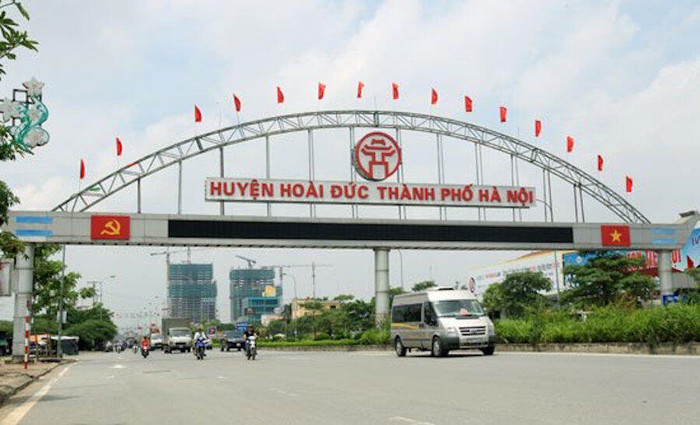 Giá đất huyện Hoài Đức sẽ tăng mạnh khi lên quận