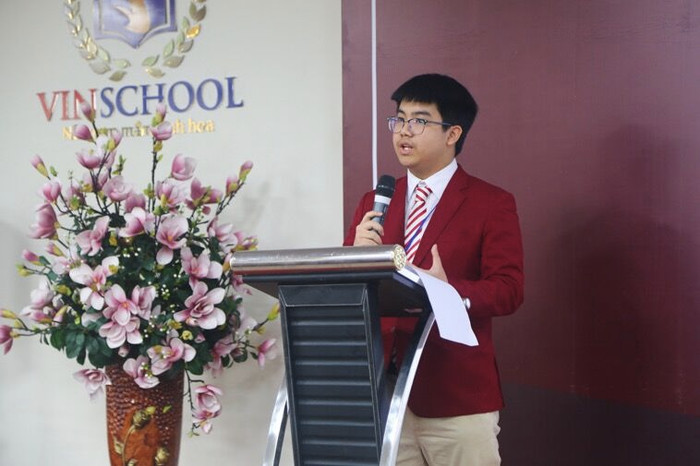 Tô Duy luôn mong muốn The Great Debate sẽ đặt tiền đề cho truyền thống tổ chức các giải tranh biện của Vinschool Tô Duy luôn mong muốn The Great Debate sẽ đặt tiền đề cho truyền thống tổ chức các giải tranh biện của Vinschool