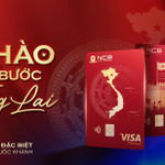 NCB ra mắt thẻ visa Tự hào mừng kỷ niệm 80 năm Quốc khánh
