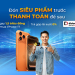 Giảm ngay 1,5 triệu đồng khi mua trả góp iPhone 17 bằng thẻ tín dụng PVcomBank