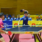 Lê Đình Đức thi đấu nổi bật tại giải vô địch quốc gia, trong đó có trận thắng đương kim vô địch Nguyễn Anh Tú 3-0