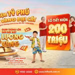Cơ hội rộng mở, gửi càng nhiều trúng càng lớn
