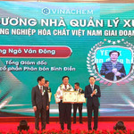 Ông Ngô Văn Đông, Tổng giám đốc Công ty Cổ phần Phân bón Bình Điền được vinh danh là Nhà quản lý xuất sắc Tập đoàn Công nghiệp Hóa chất Việt Nam giai đoạn 2020-2025