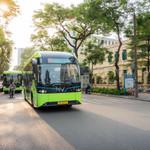 VinBus khai trương tuyến buýt điện 43 - Kết nối nội thành với Đông Anh 