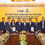 Toàn cảnh lễ ký kết thỏa thuận hợp tác toàn diện giữa Ngân hàng SHB và Lọc hóa dầu Bình Sơn