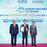 T&T Group của Bầu Hiển được vinh danh Top các doanh nghiệp tư nhân tiêu biểu