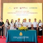 NTK Lê Thanh Hòa đưa biểu tượng văn hóa Văn Lang vào thiết kế đồng phục riêng cho Văn Lang Empire T&T Golf Club