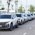 Hyundai đem đến sự kiện Hyundai Care Day nhiều xe cho khách hàng lái thử, trong đó có Hyundai Ioniq 5, Palisade, Santa Fe và các mẫu xe khác