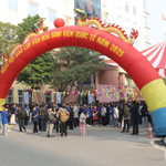 Ngày hội giao lưu văn hóa sinh viên quốc tế 2025 là sự kiện thường niên được mong chờ tại Đại học Công nghiệp Hà Nội