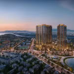 The Magnolia sở hữu tầm nhìn “kề sông, cận hồ” mang đến không gian sống thoáng đạt hiếm có