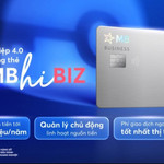 MB giới thiệu thẻ doanh nghiệp MB Hi Biz thông minh: Quản trị tinh gọn, giao thương quốc tế