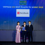 Hai giải thưởng uy tín ghi nhận nỗ lực đặt con người lên hàng đầu của SeABank