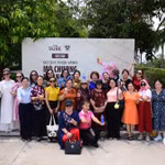 Đoàn Gen 1976 đến tham quan Nhà máy Sữa Việt Nam. Ảnh: Vi Nam