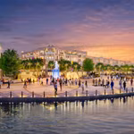 Vincom Collection Bazaar với mặt tiền thoáng, kết nối trực tiếp các trục phố thương mại, thu hút khách hàng tham quan mua sắm